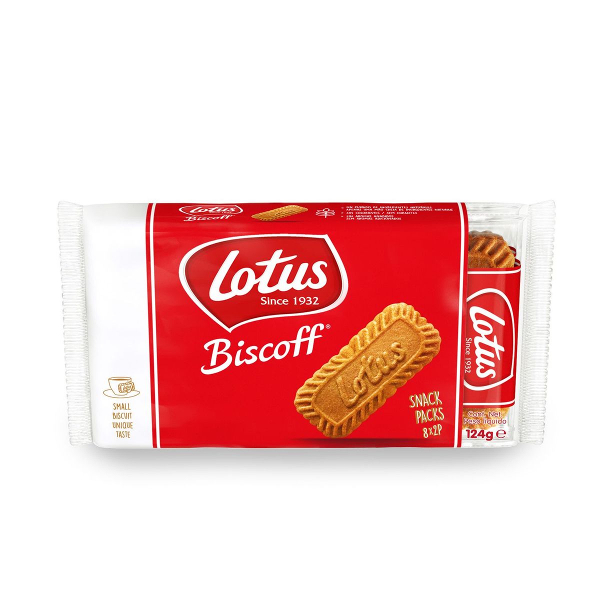 BISCOFF - Galletas Lotus Biscoff Pocket 124 gr