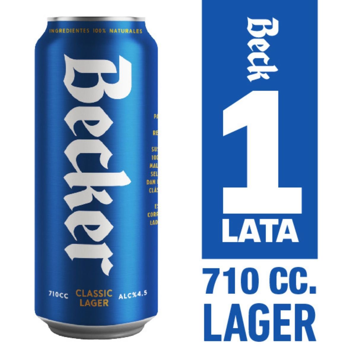 BECKER - Cerveza Lager Lata