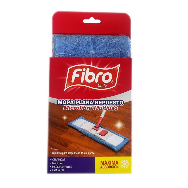 FIBRO - Repuesto Mopa Microfibra Fibro Un
