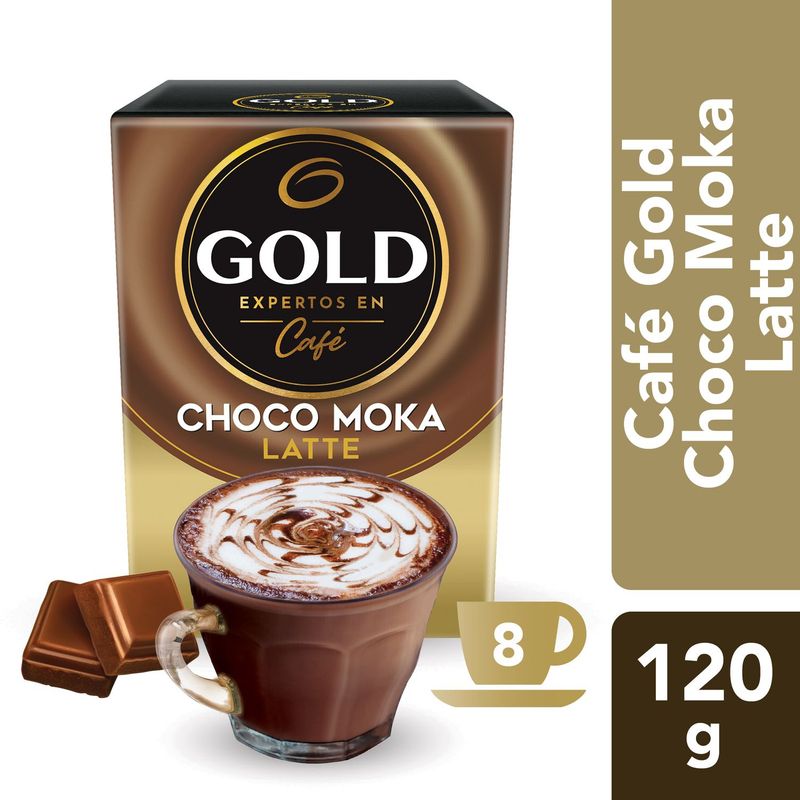 GOLD - Café Tentaciones Moka 8 Sobres