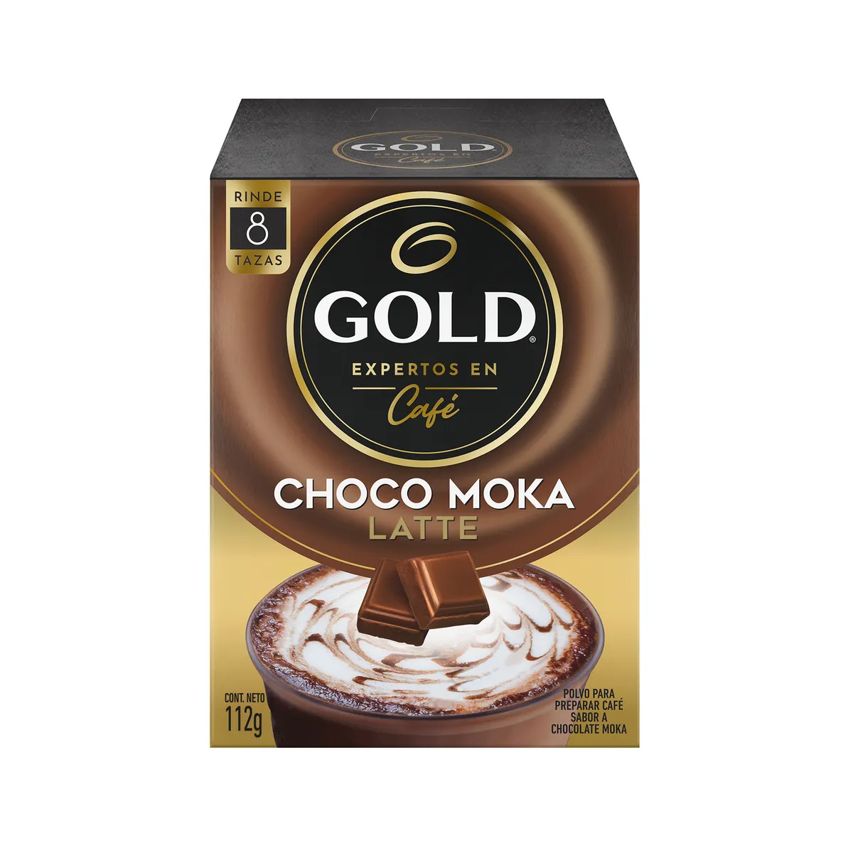 GOLD - Café Tentaciones Moka 8 Sobres