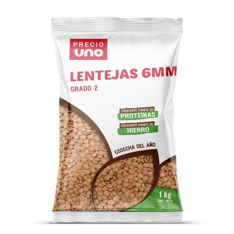 PRECIO UNO - Lentejas 6 mm G2