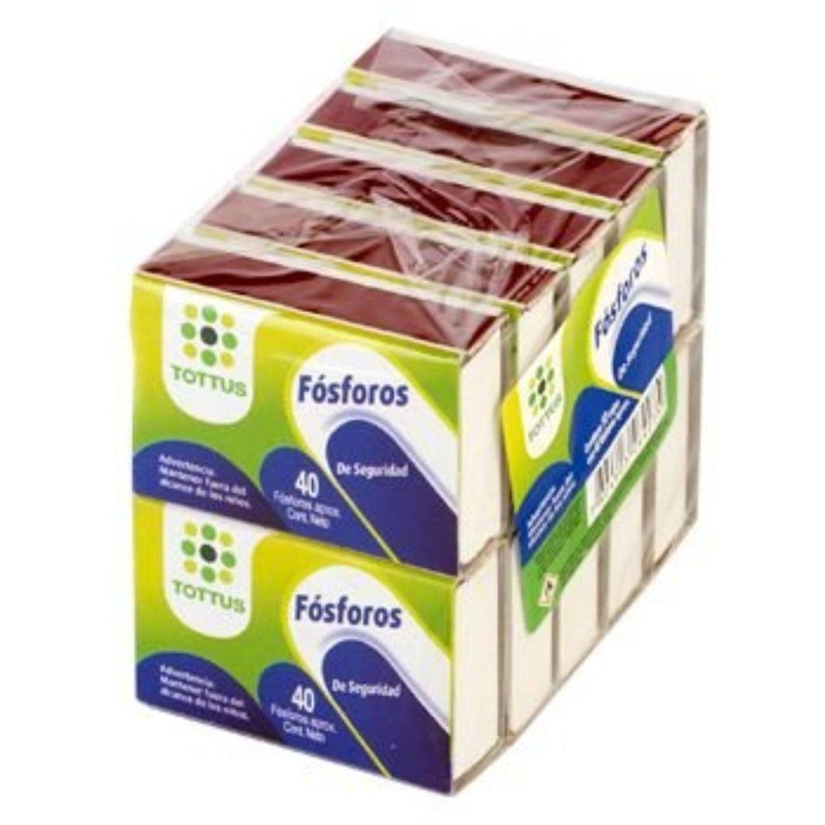TOTTUS - Pack Fósforos de Seguridad