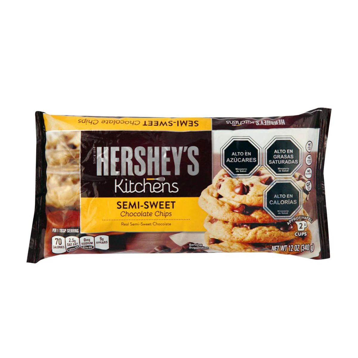 HERSHEYS - CHOCOLATE SEMI AMARGO HERSHEYS 340 GR