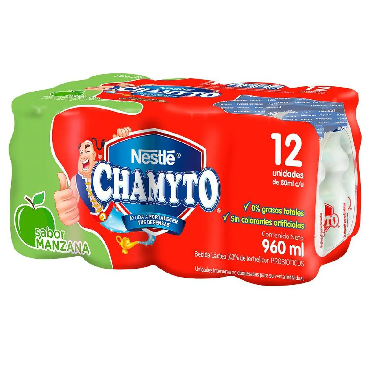 CHAMYTO - Pack Bebidas Lácteas Chamyto Manzana