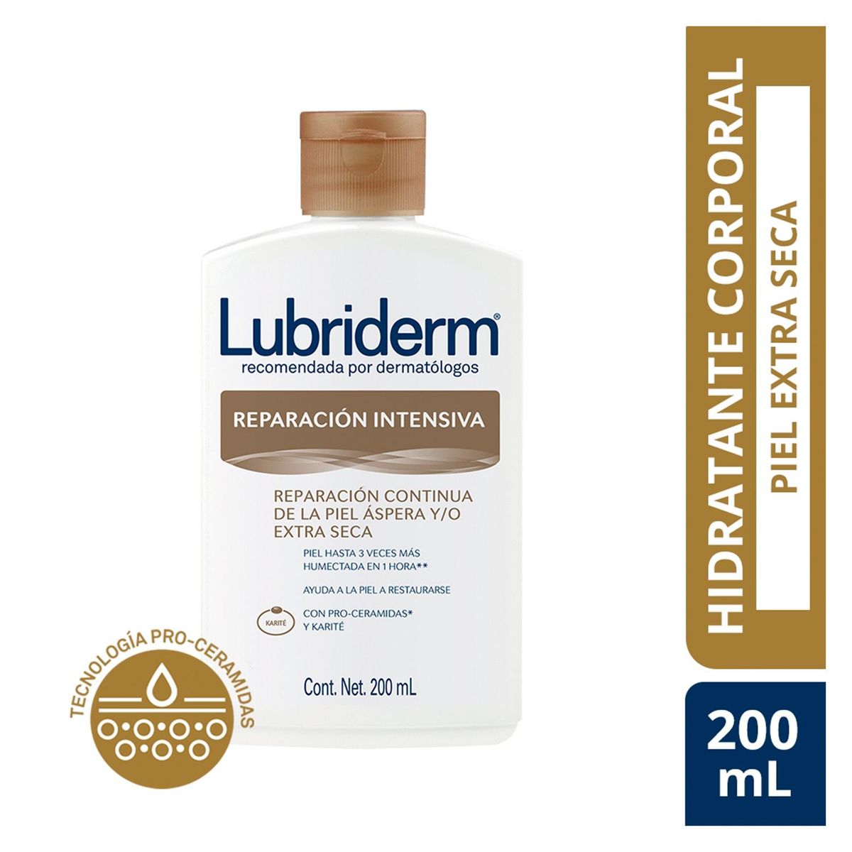 LUBRIDERM - Crema Corporal Reparación Intensa