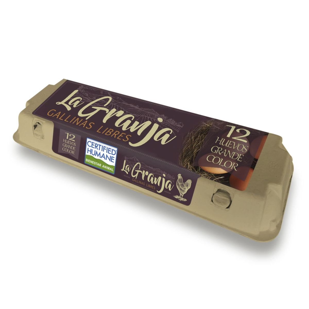 LA GRANJA - Huevos de Color Gallinas Libre La Granja 12 Un