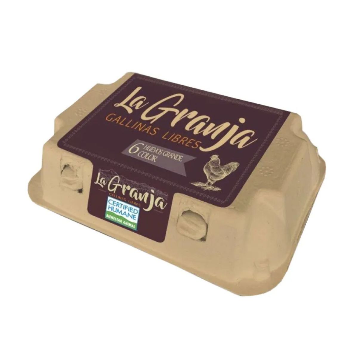 LA GRANJA - Huevo de Color Gallina Libre La Granja 6 Un