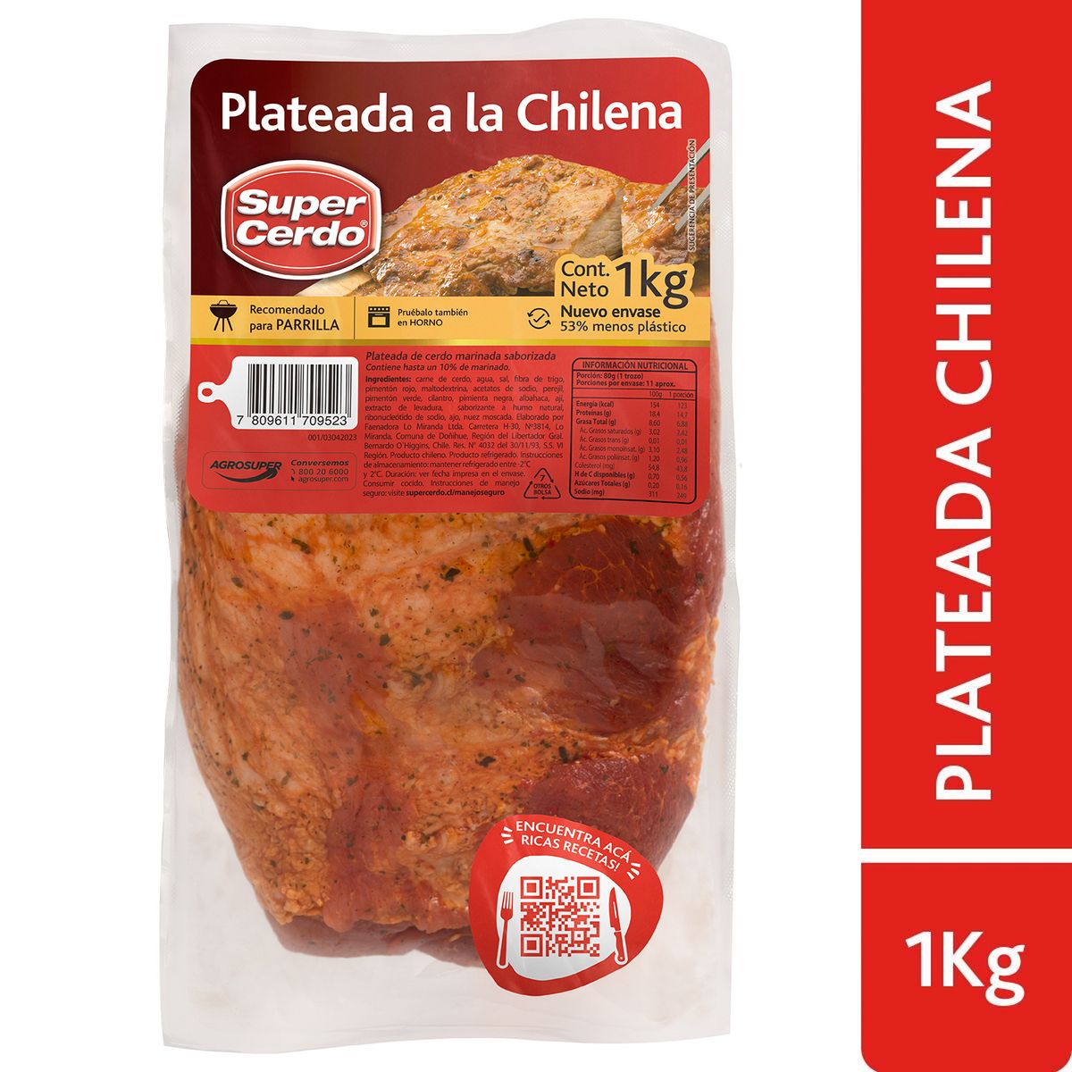 SUPER CERDO - Plateada a la Chilena