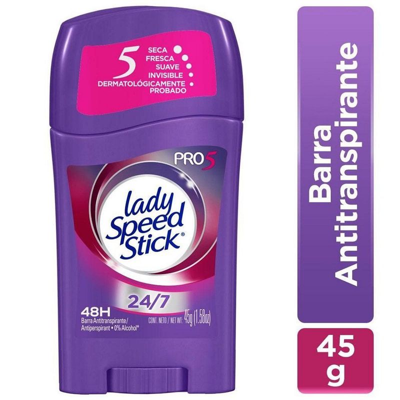 LADY SPEED STICK - Desodorante en Barra Lady Speed Stick Pro5 24/7 45 g