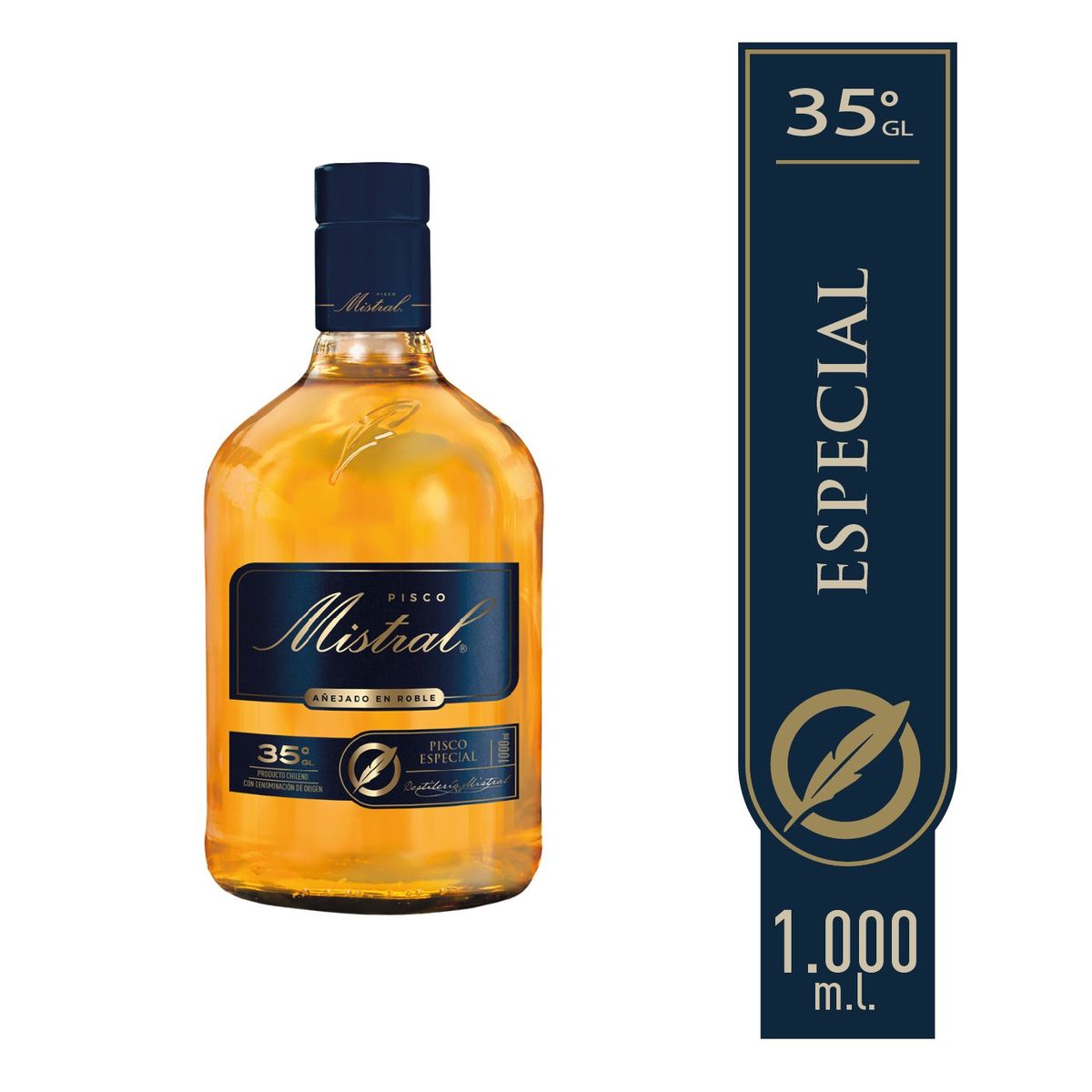 MISTRAL - Pisco Mistral 35° 1000 cc