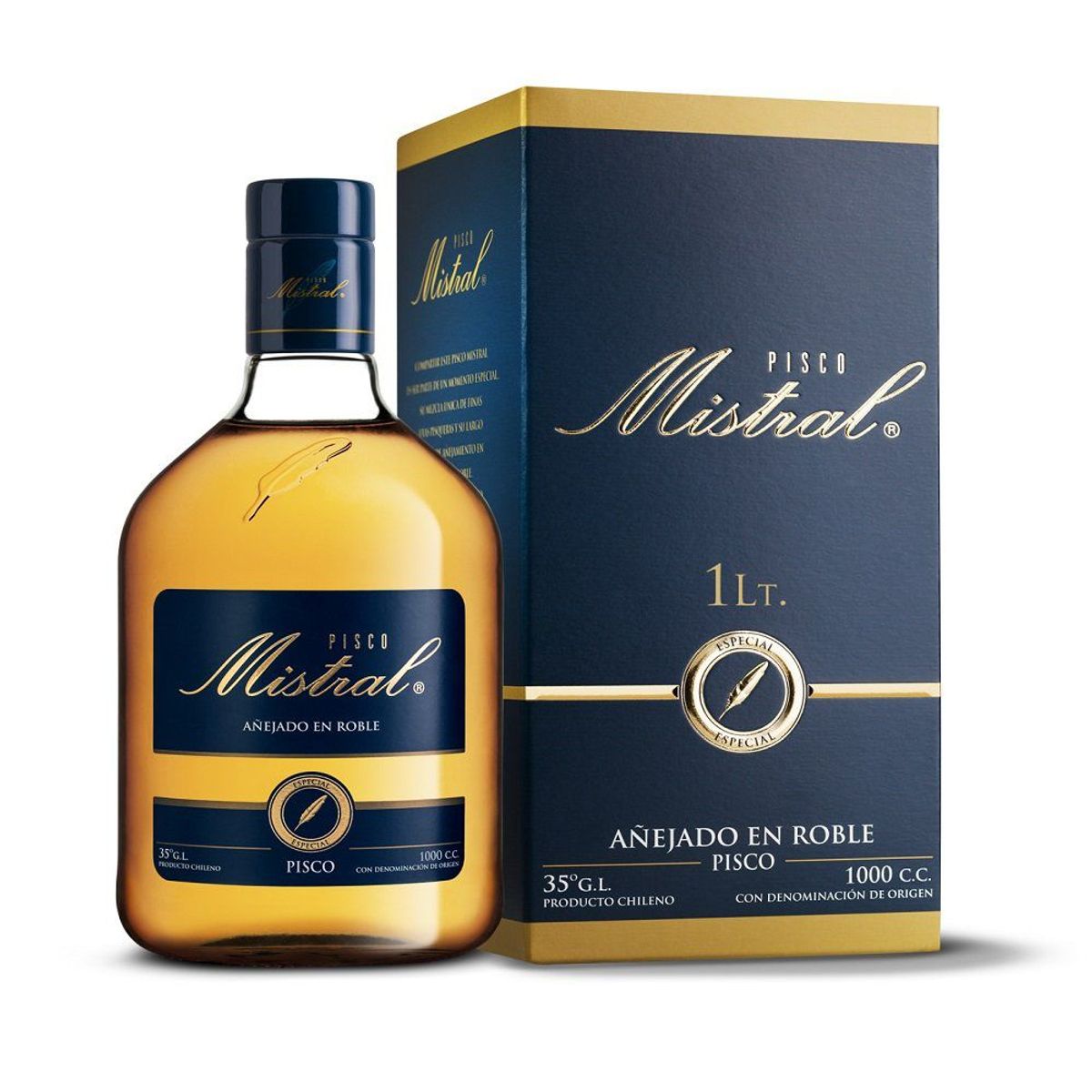 MISTRAL - Pisco Mistral 35° 1000 cc