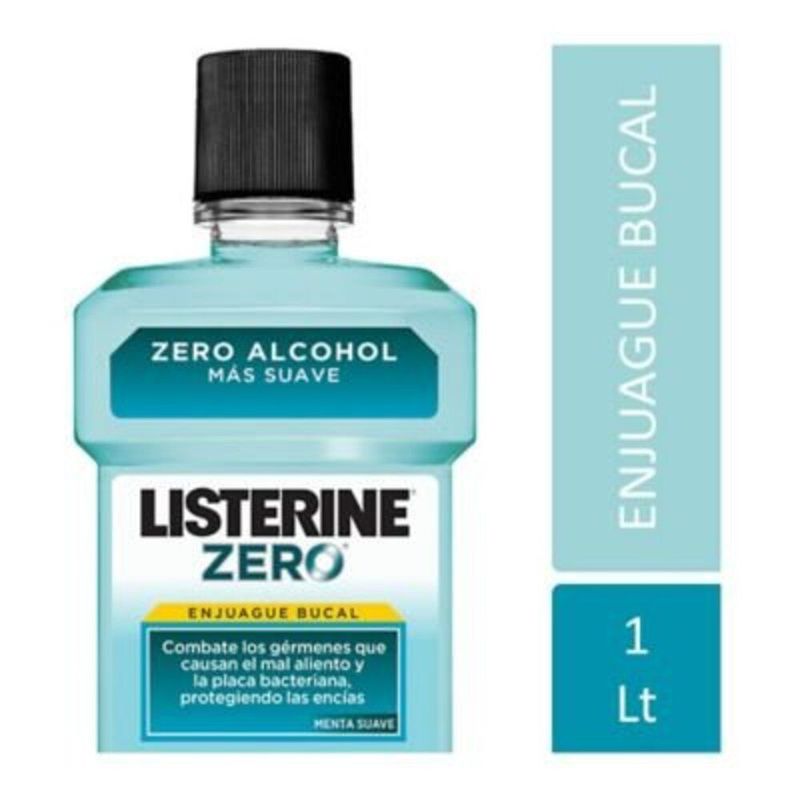 LISTERINE - Enjuague Bucal Cool Mint Zero Alcohol