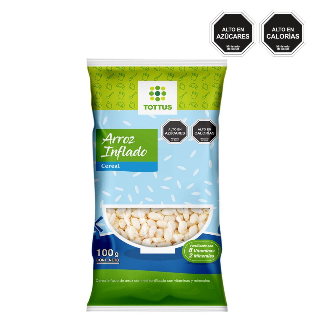 TOTTUS - Cereal Inflado Arroz