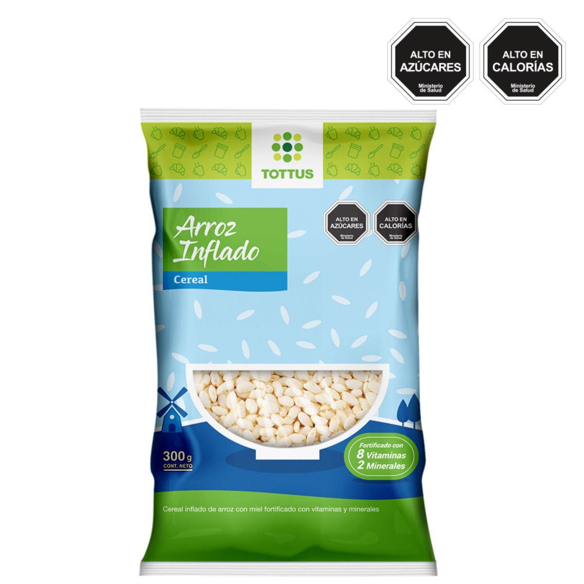 TOTTUS - Cereal Inflado Arroz