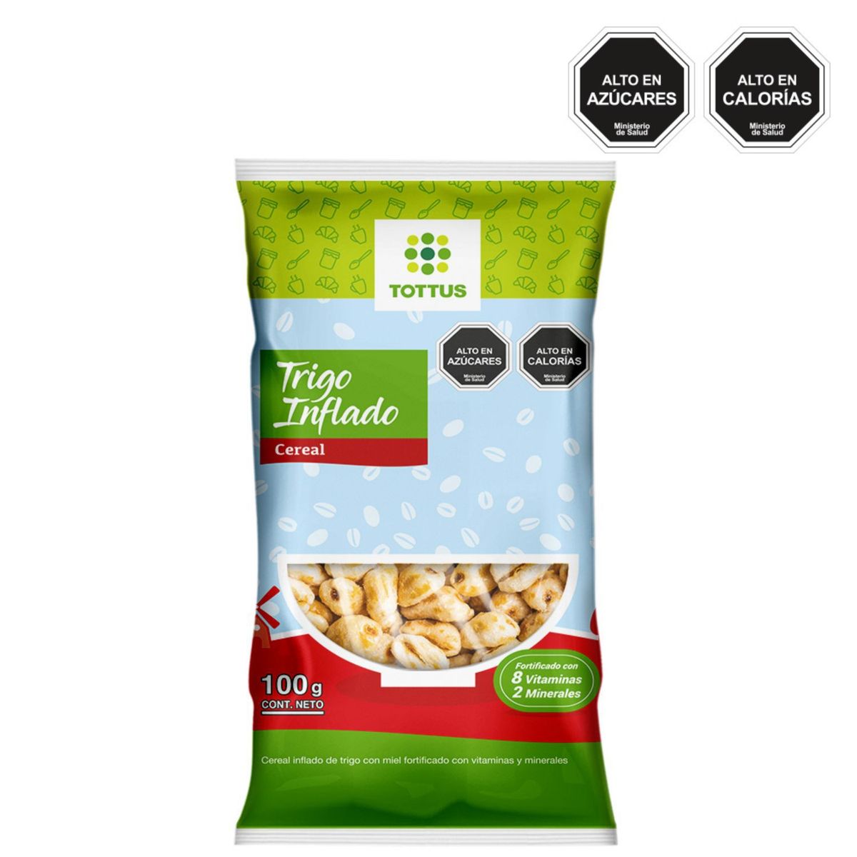 TOTTUS - Cereal Inflado Trigo