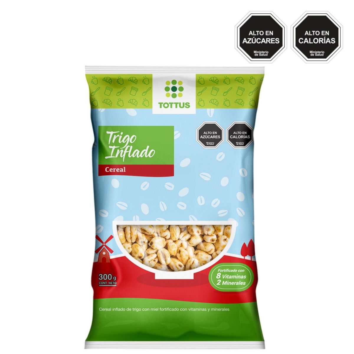 TOTTUS - Cereal Inflado Trigo