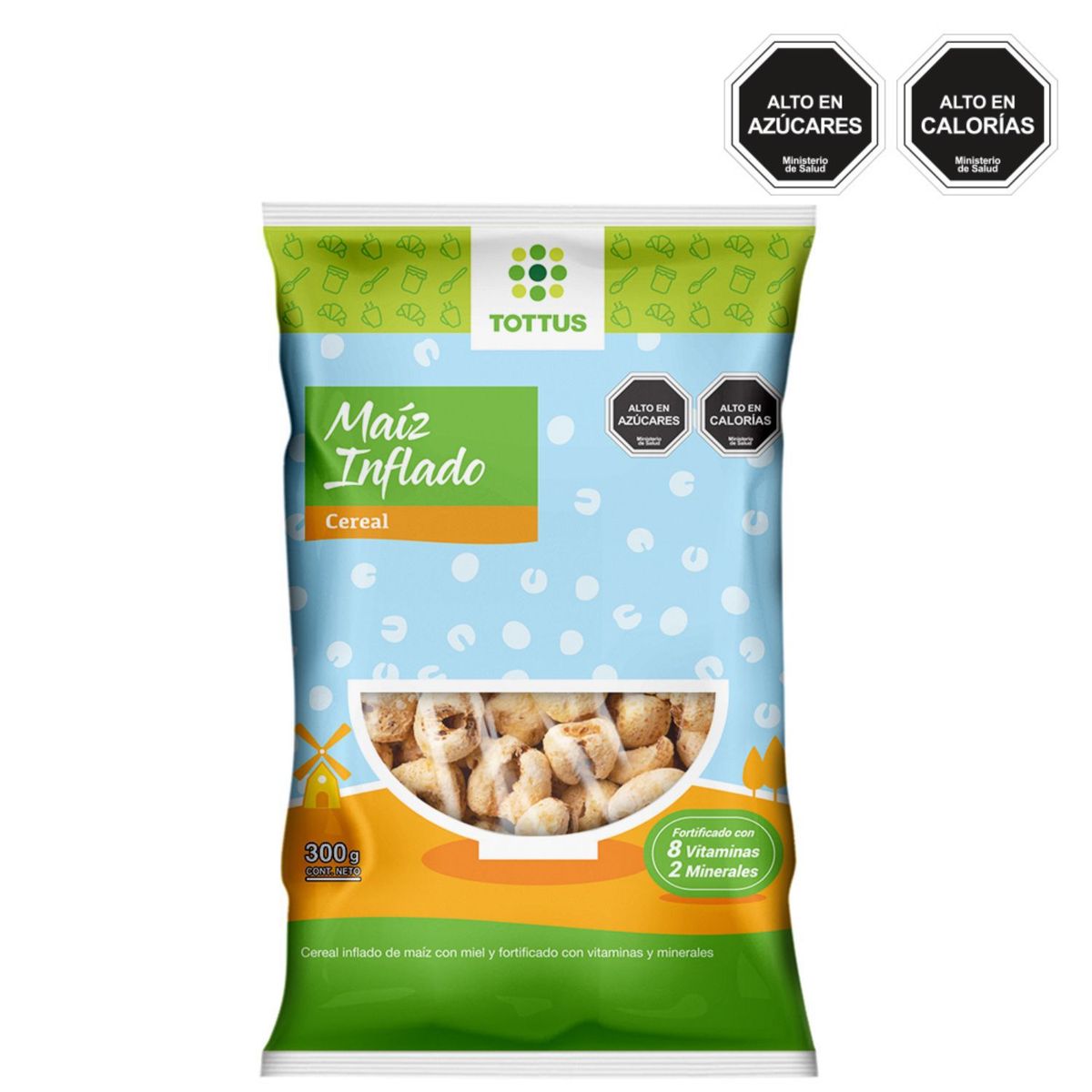 TOTTUS - Cereal Inflado Maíz