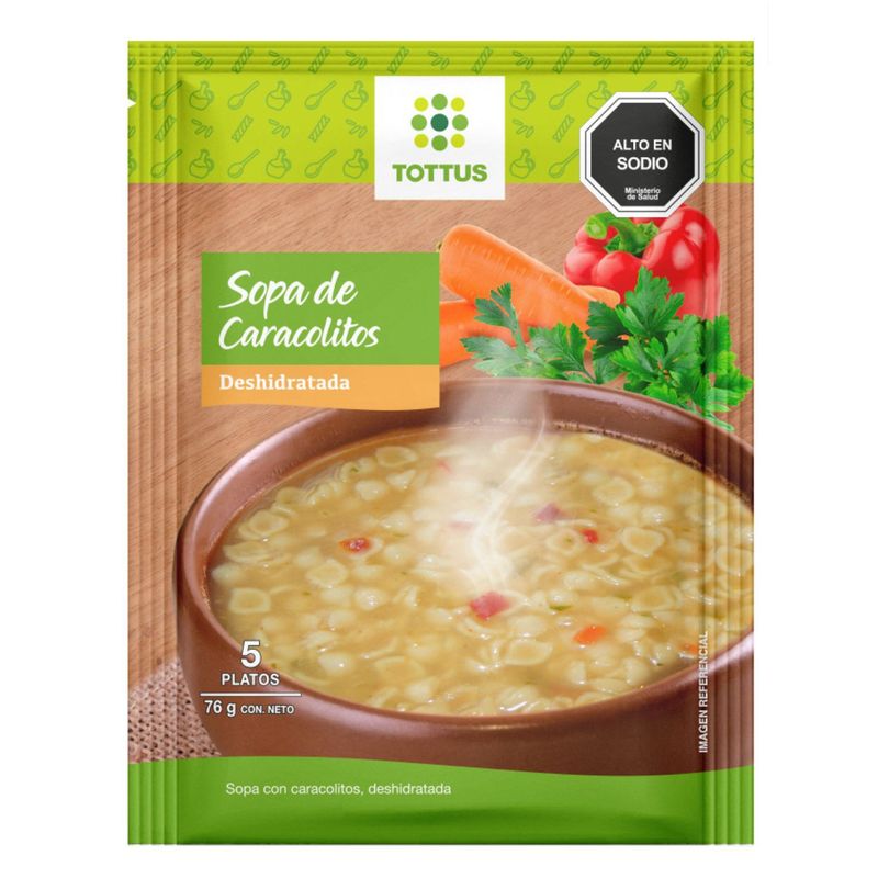 TOTTUS - Sopa Caracolitos