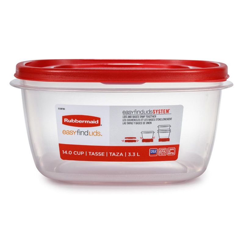 RUBBERMAID - Hermetico Efl Cuad 3.3Lts