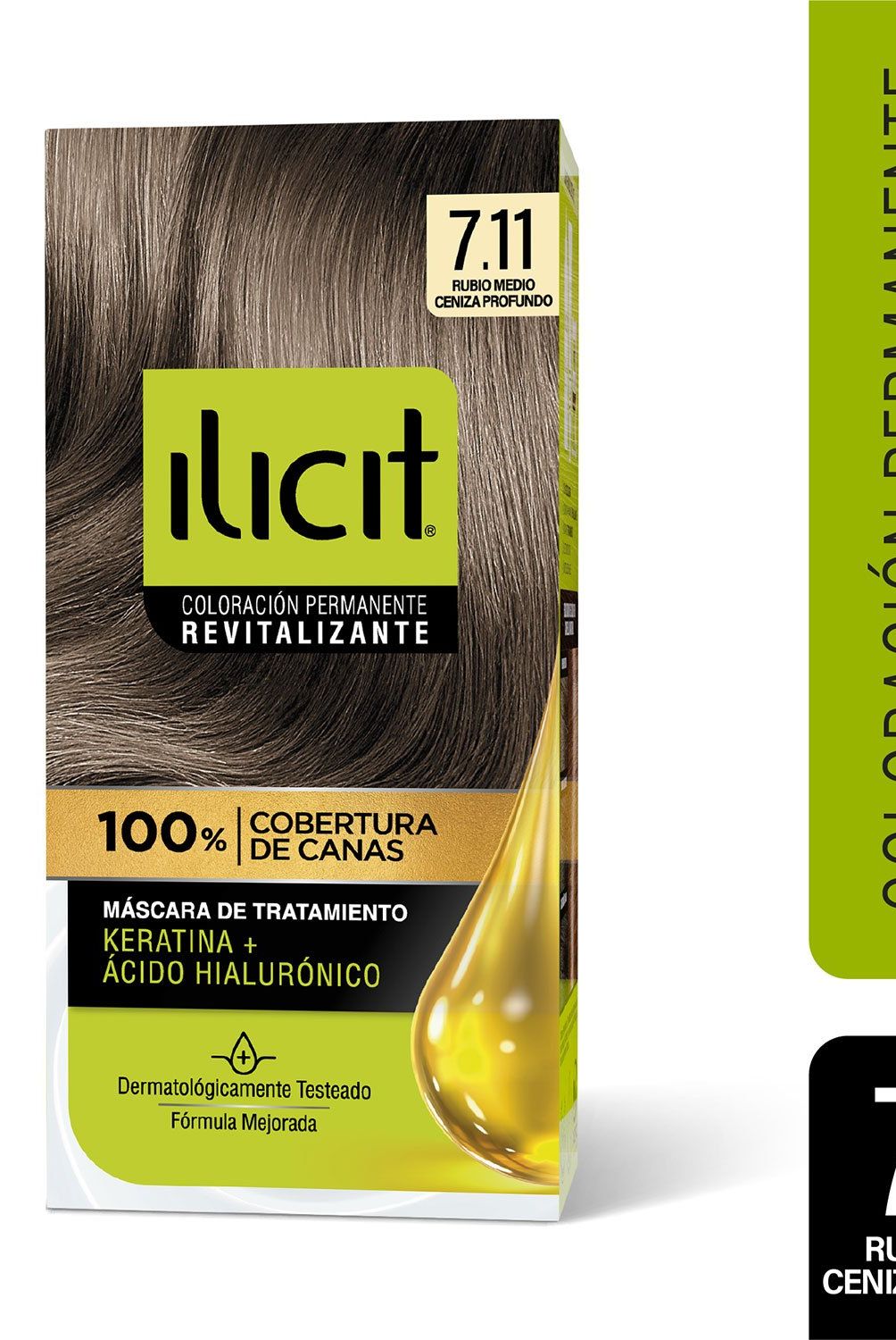 ILICIT - Coloración Ilicit 7.11 Rubio Ceniza Profundo