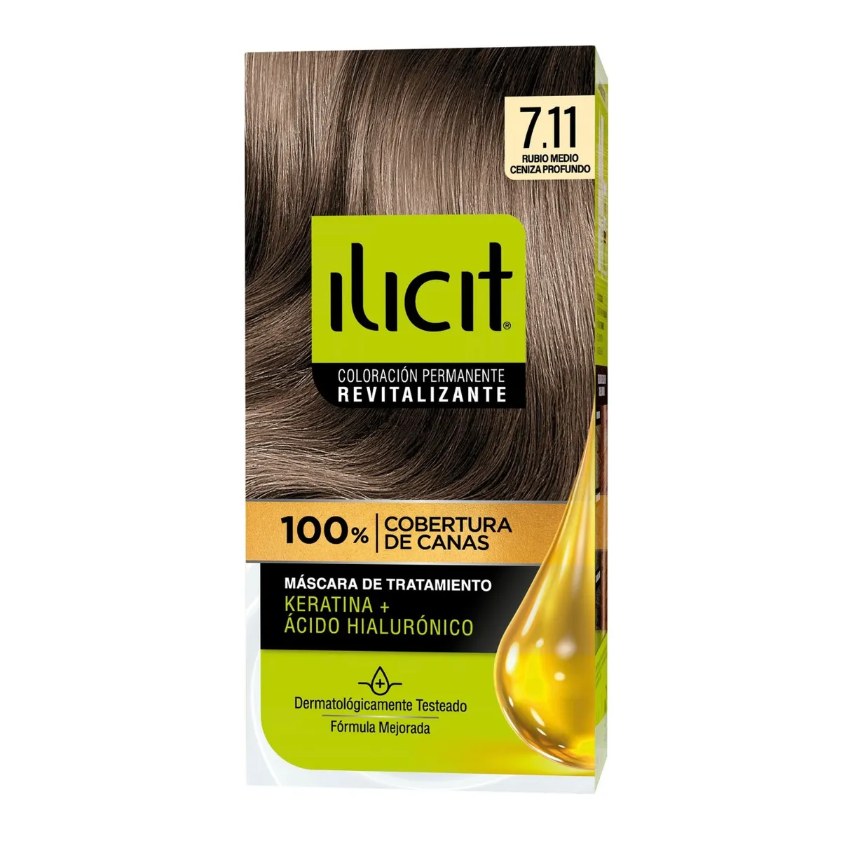 ILICIT - Coloración Ilicit 7.11 Rubio Ceniza Profundo