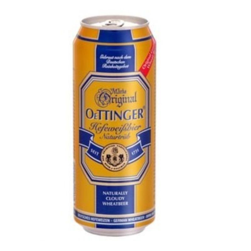 OETTINGER - CERVE LATA HEFEW OETTINGER 4.9G GL 500CC