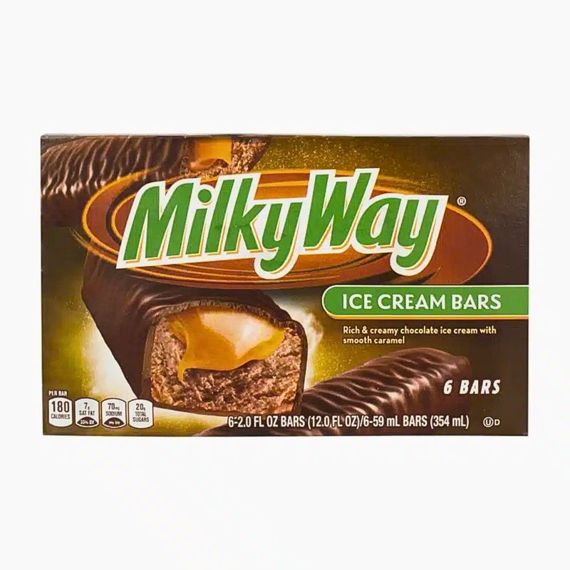 MILKY WAY - Helado Multipack Barra Milky Way 6 Un x 59 ml
