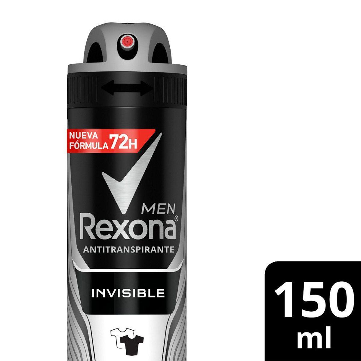 REXONA - Desodorante en aerosol Men Invisible
