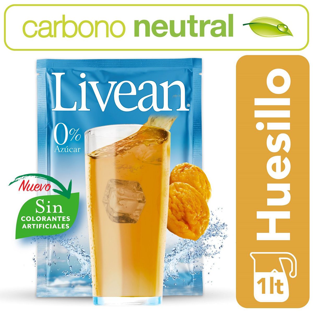 LIVEAN - Bebida Instantánea Sabor Huesillo