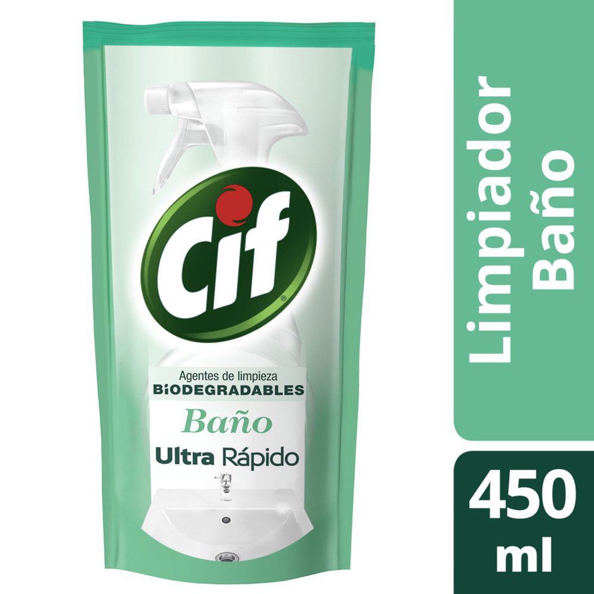 CIF - Limpiador Doypack Para Baños Recarga