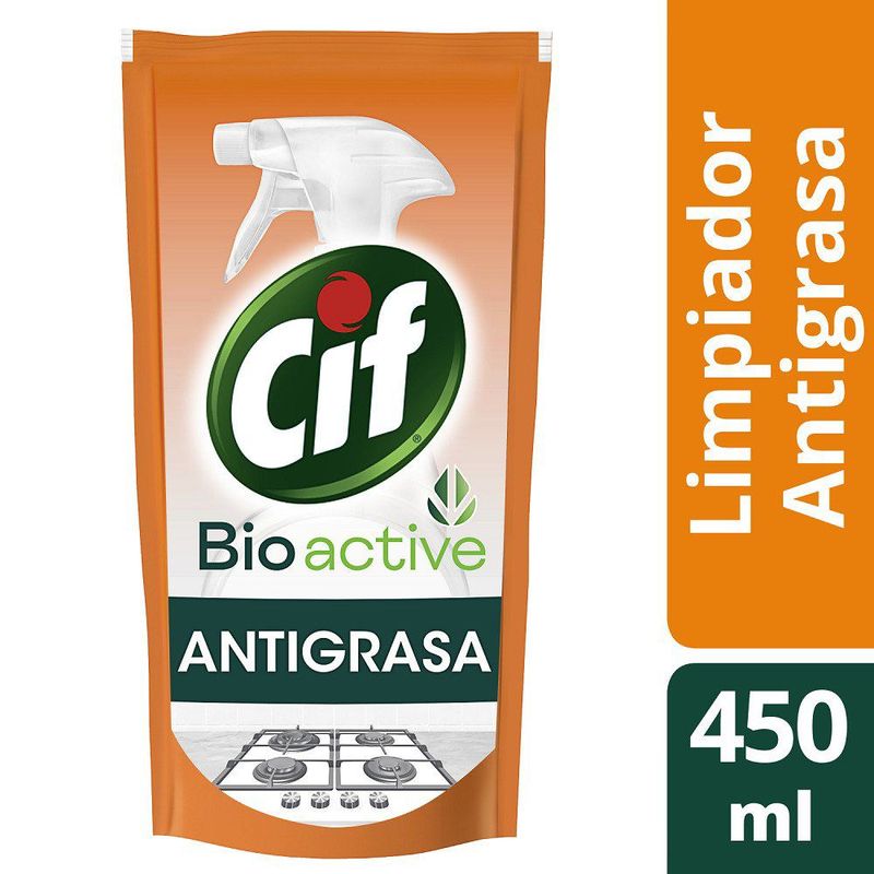 CIF - Limpiador Doypack Antigrasa Recarga