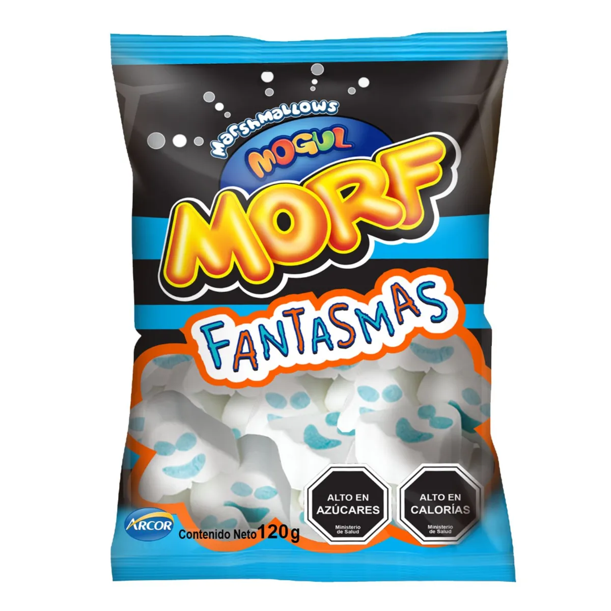 DOS EN UNO - Marshmallows Morf Fantasma Mogul 120 g