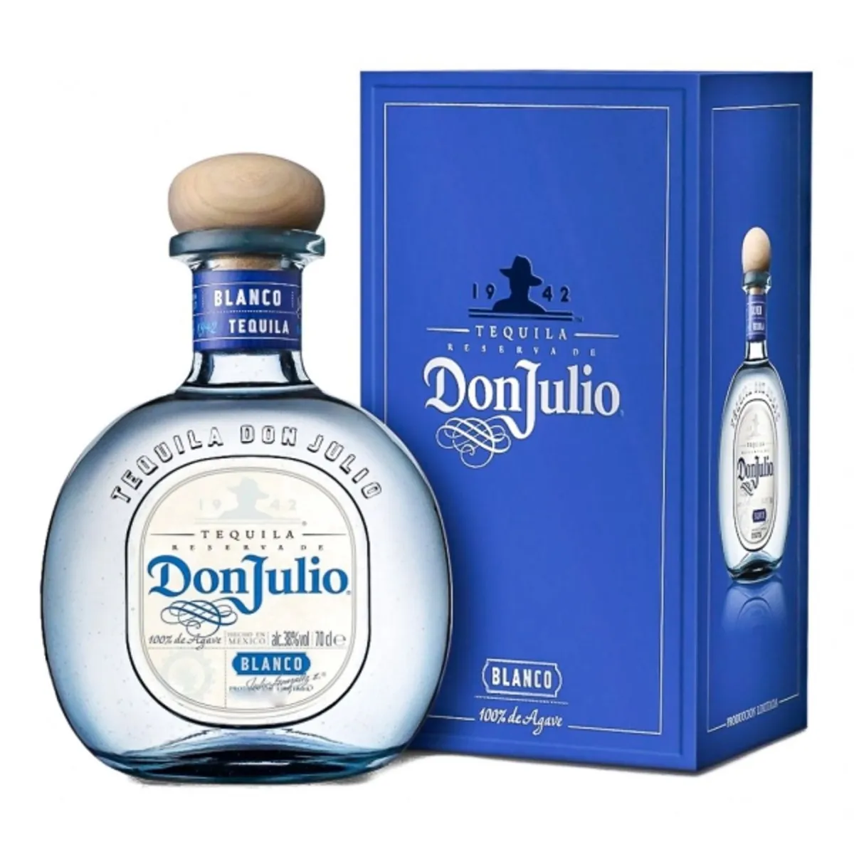 DON JULIO - TEQUILA DON JULIO BLANCO 40G GL 75CC