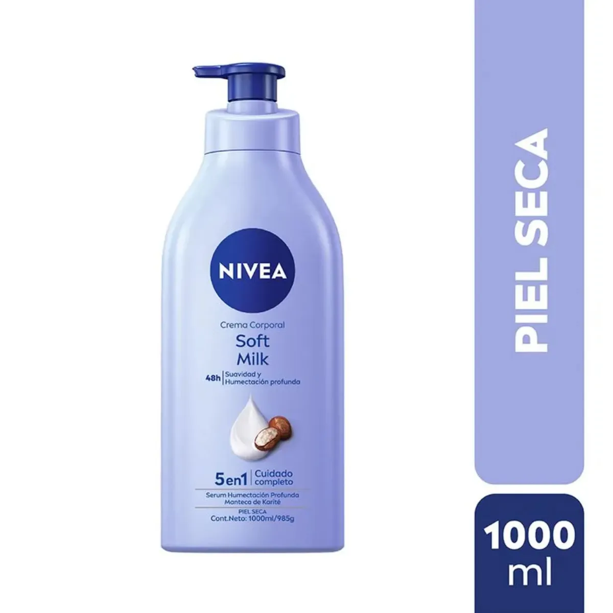 NIVEA - Crema Corporal Soft Milk Piel Seca