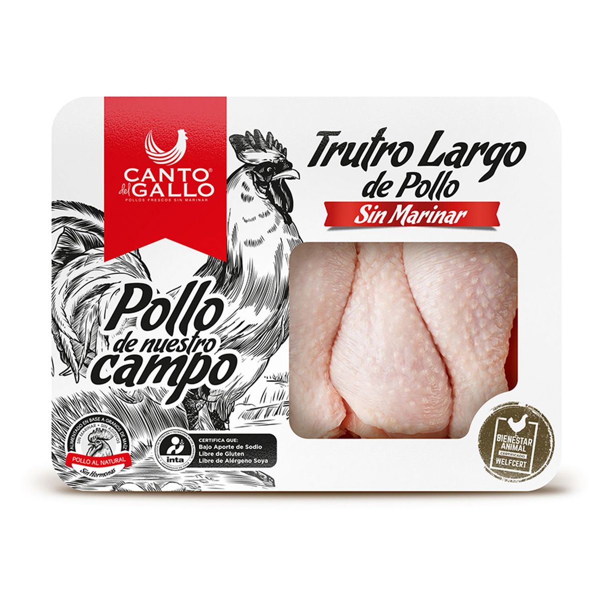 CANTO DEL GALLO - Trutro Largo de Pollo Peso Variable