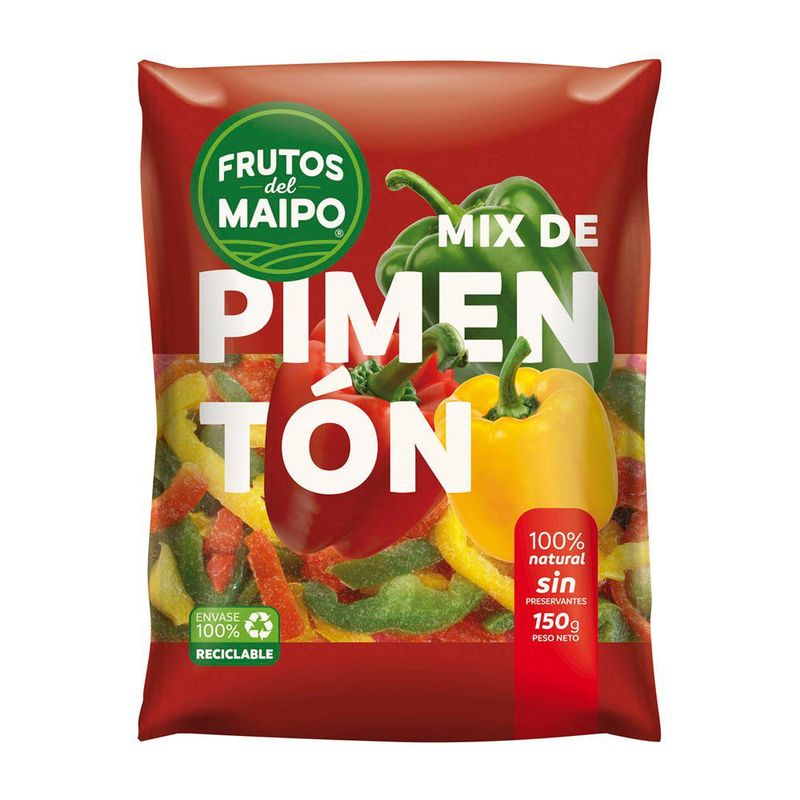 FRUTOS DEL MAIPO - Mix de Pimentones Congelados Frutos del Maipo 150 g
