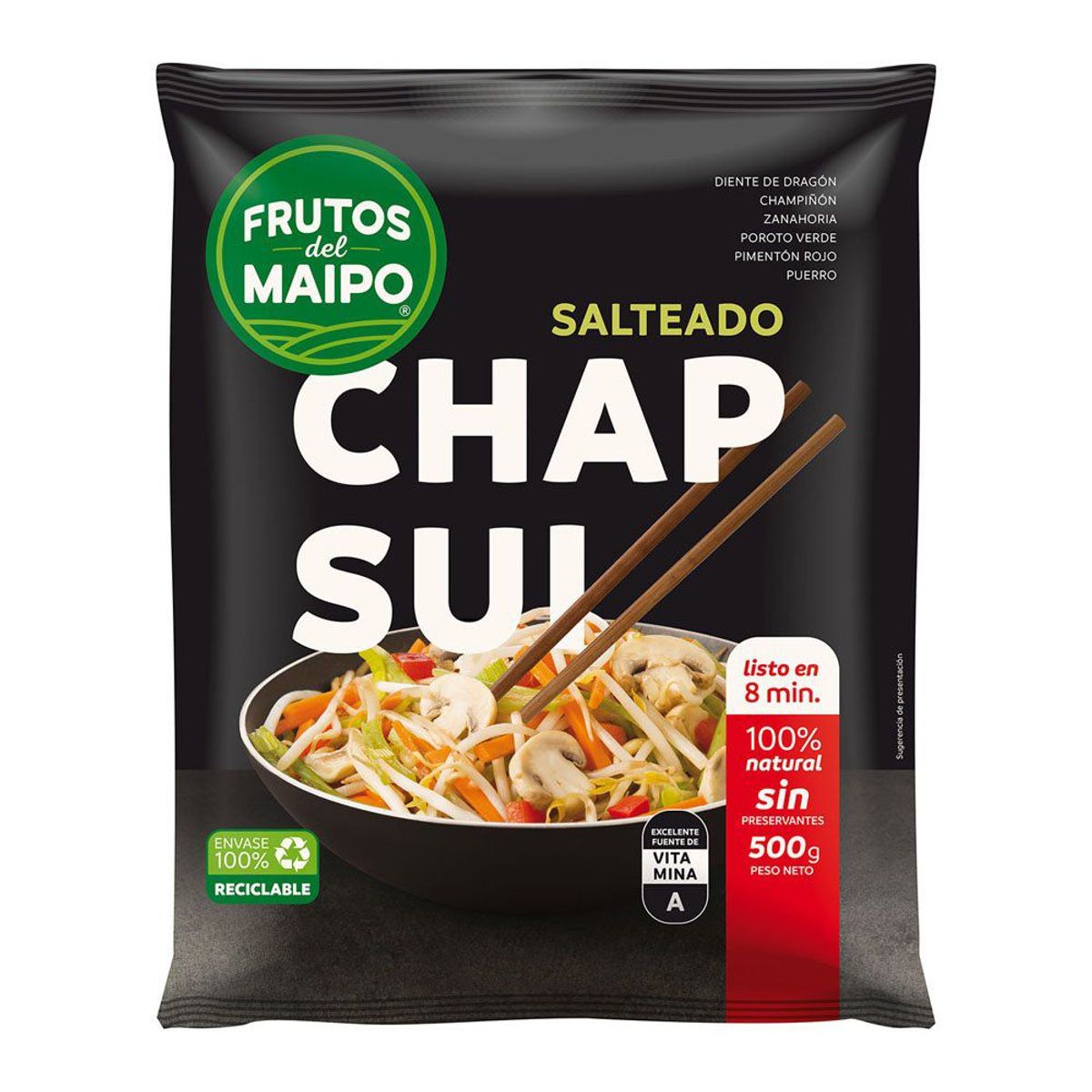 FRUTOS DEL MAIPO - Salteado de Chapsui Congelado Frutos de Maipo 500 g