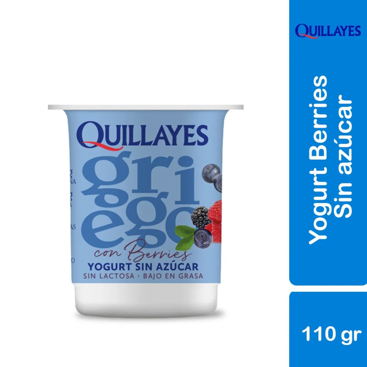 QUILLAYES - Yoghurt Griego Light Berries