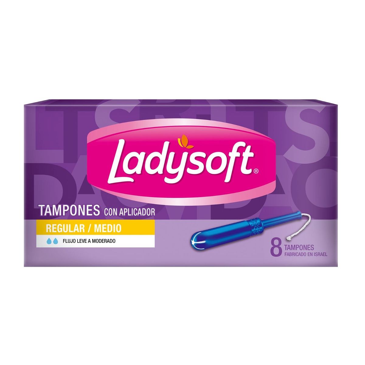 LADYSOFT - Tampones Regular Medio Ladysoft 8 Un