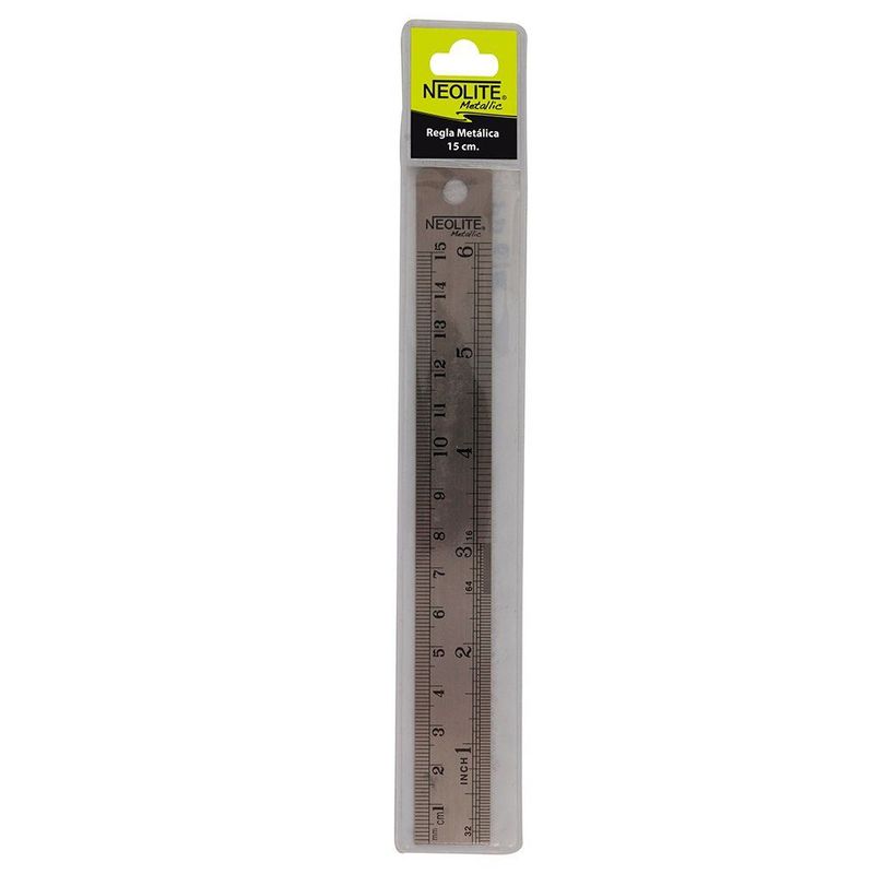 NEOLITE - REGLA METALICA 15CM