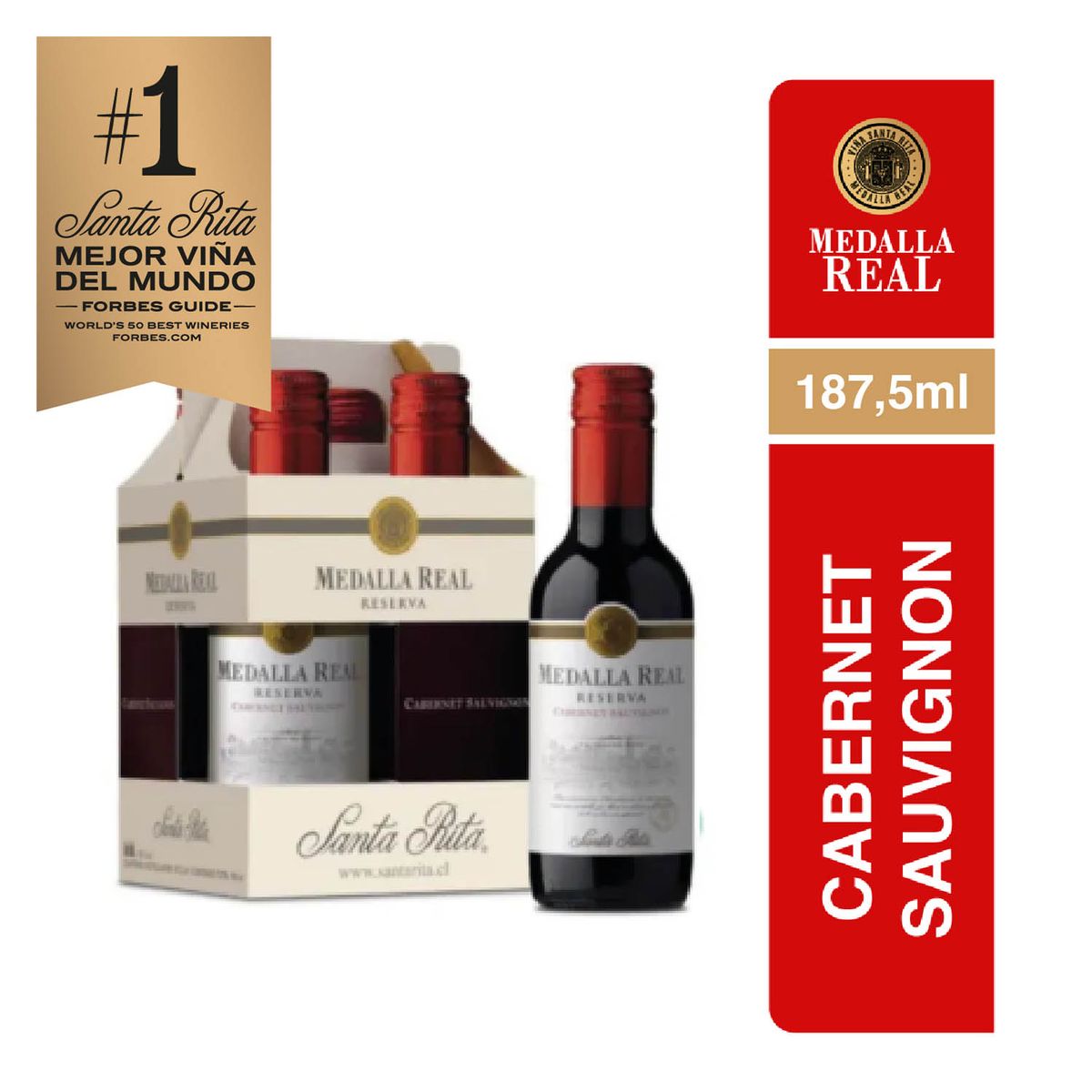 MEDALLA REAL - Four Pack Cabernet 13.5°