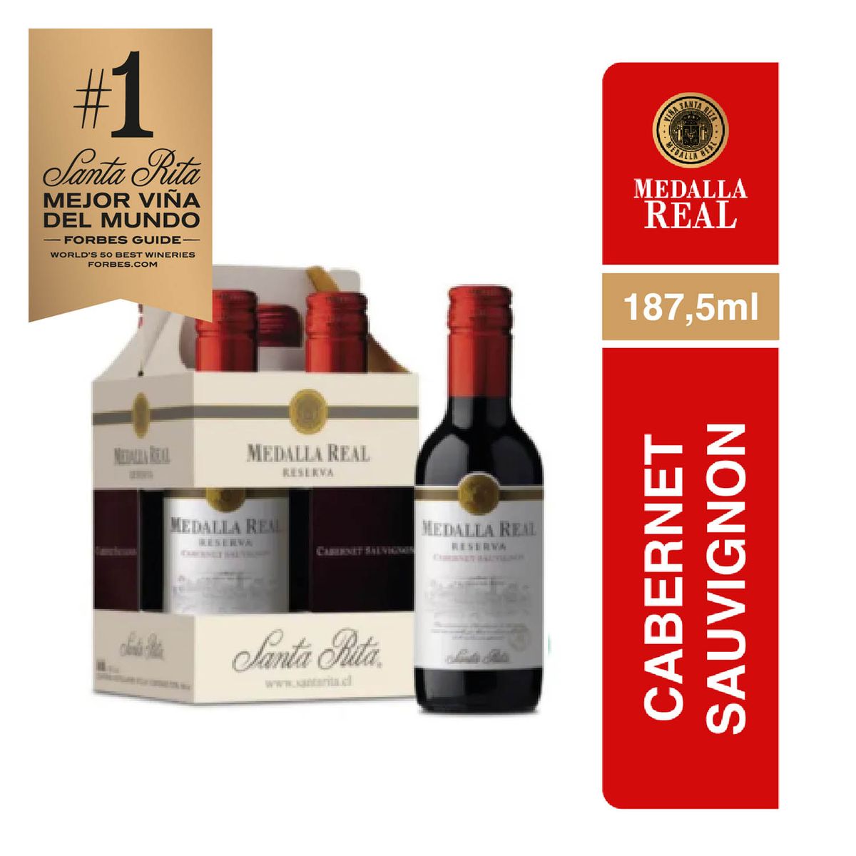 MEDALLA REAL - Four Pack Cabernet 13.5°