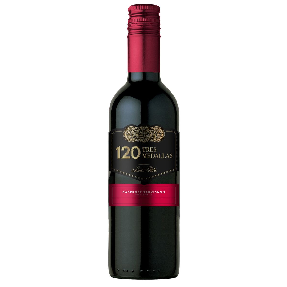 3 MEDALLAS - Vino Tinto 120 Tres Medallas Cabernet Sauvignon 12.5° 375 ml