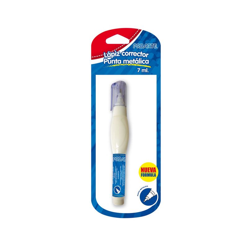 PROARTE - BL.LAPIZ CORRECTOR PROARTE PTA.METAL 7MM