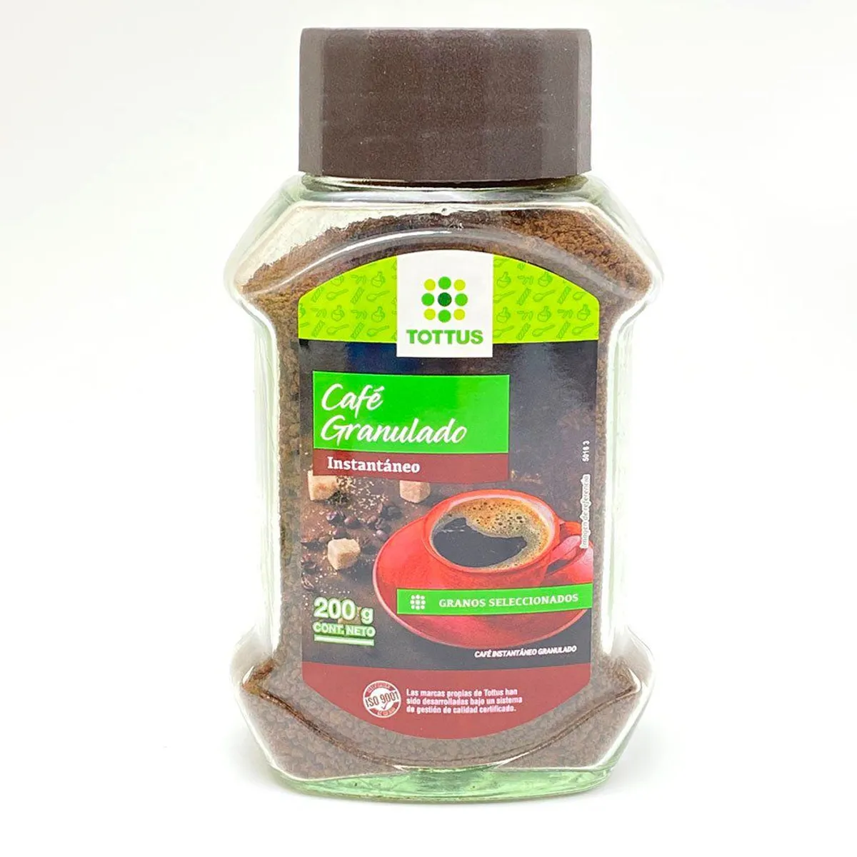 TOTTUS - Café Instantáneo Granulado Tottus 200 g