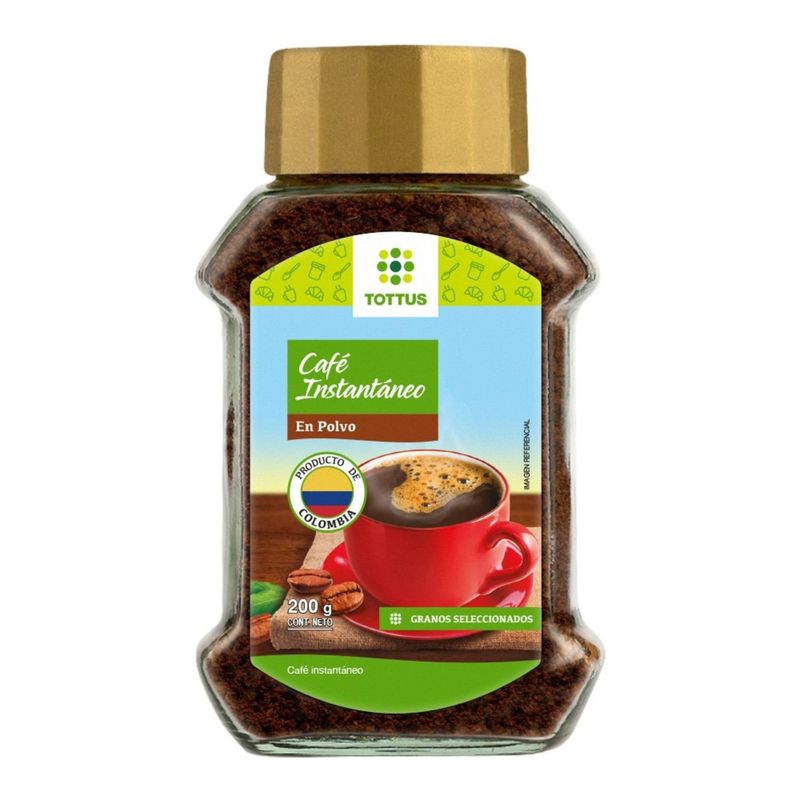 TOTTUS - Café Instantáneo Tottus 200 g