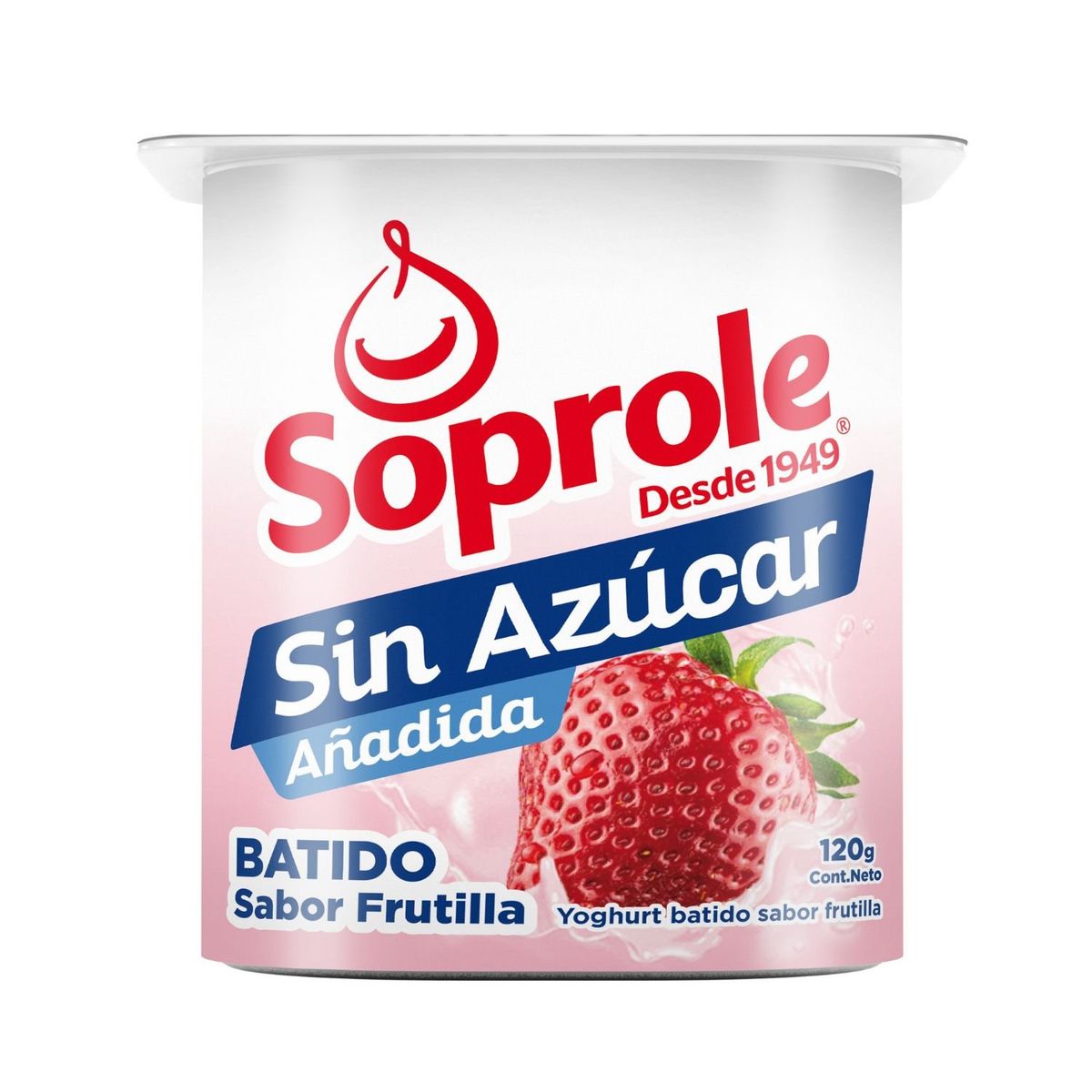 SOPROLE - Yoghurt sin Azúcar Frutilla