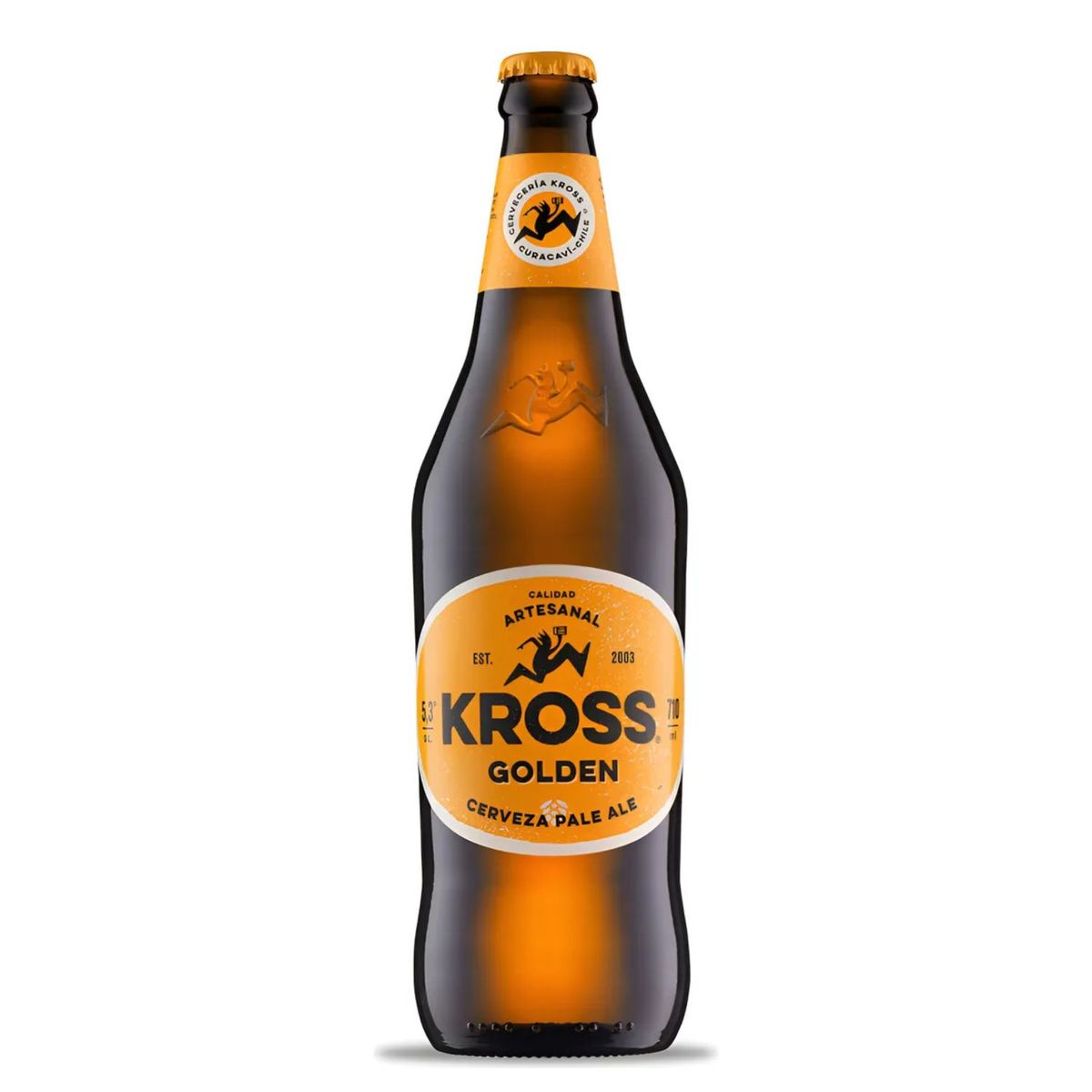 KROSS - Cerveza Artesanal Kross Golden Pale Ale Botella 5.3° 710 ml