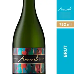 AMARANTA - ESPUMANTE BRUT 750CC 12.5G GL